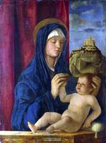 欧洲12-19世纪油画一_BELLINI, Giovanni - The Virgin and Child 3